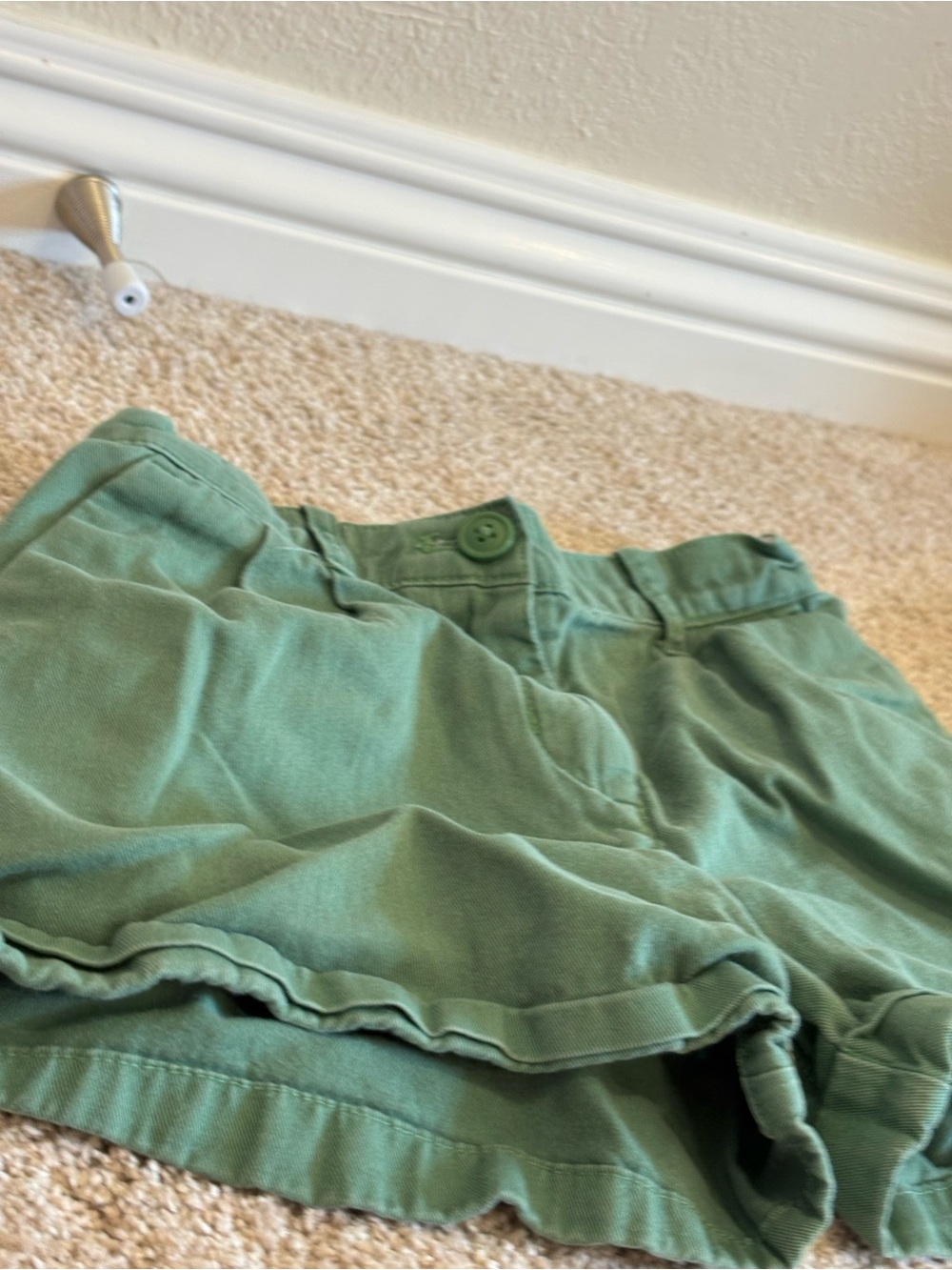 J. Crew Girls' Green Skort-Style Shorts